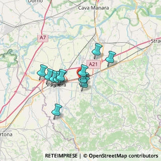 Mappa Via Fossagazzo, 27054 Montebello della Battaglia PV, Italia (5.325)