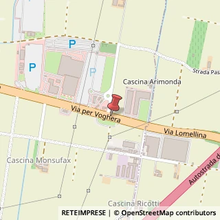 Mappa Via Per Voghera, 9, 27050 Casei Gerola, Pavia (Lombardia)