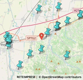 Mappa 27054 Montebello della Battaglia PV, Italia (5.521)