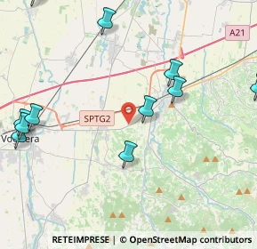 Mappa 27054 Montebello della Battaglia PV, Italia (5.6375)