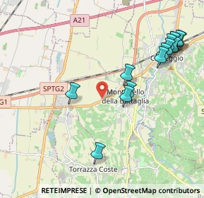 Mappa 27054 Montebello della Battaglia PV, Italia (2.36357)