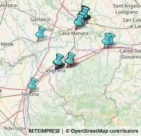 Mappa 27054 Montebello della Battaglia PV, Italia (14.5365)