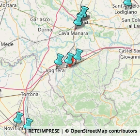 Mappa 27054 Montebello della Battaglia PV, Italia (19.63545)
