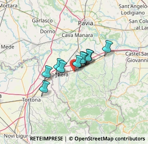 Mappa 27054 Montebello della Battaglia PV, Italia (7.24273)