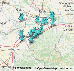 Mappa 27054 Montebello della Battaglia PV, Italia (10.305)