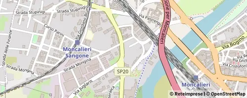 Mappa Moncalieri