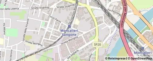 Mappa Moncalieri