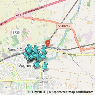 Mappa Via Sambuetto, 27058 Voghera PV, Italia (0.9515)
