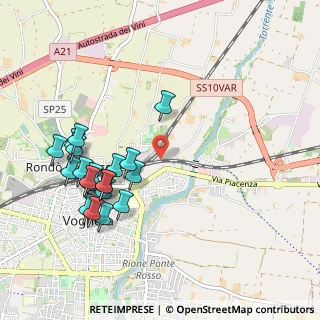 Mappa Via Sambuetto, 27058 Voghera PV, Italia (1.0675)