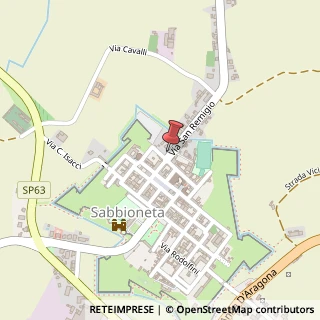 Mappa Via Pesenti, 13, 46018 Sabbioneta, Mantova (Lombardia)