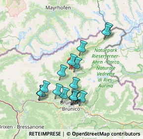 Mappa Costa di Tures, 39032 Campo Tures BZ, Italia (13.04688)