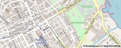 Mappa Palermo