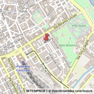 Mappa Via Antonio Di Rudin?,  27, 90123 Palermo, Palermo (Sicilia)