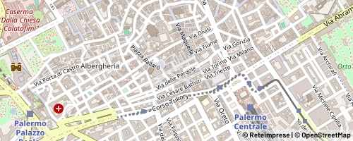 Mappa Palermo
