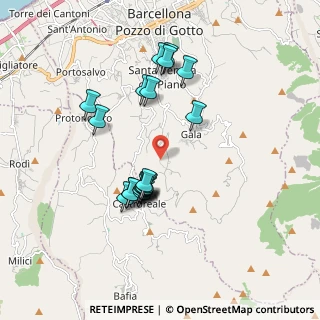 Mappa Via Stretto Case Cicciari, 98051 Barcellona Pozzo di Gotto ME, Italia (1.819)