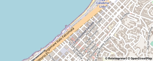 Mappa Reggio Calabria