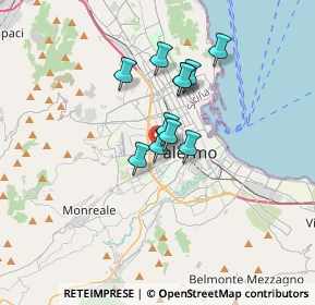 Mappa Via Demetrio Camarda, 90135 Palermo PA, Italia (2.6)