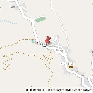 Mappa Via Logge, 42, 98062 Ficarra, Messina (Sicilia)
