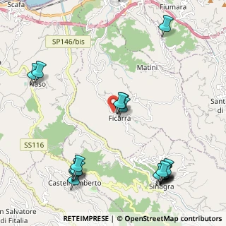 Mappa Via Logge, 98062 Ficarra ME, Italia (3.139)