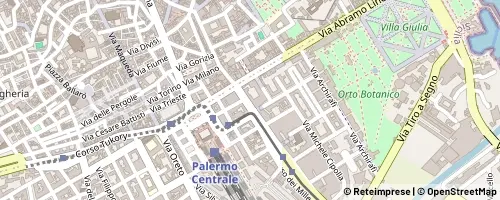 Mappa Palermo