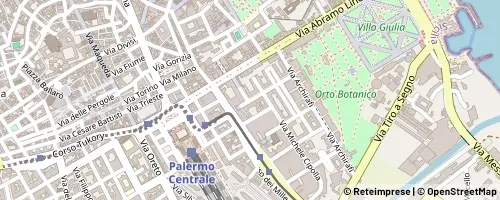 Mappa Palermo