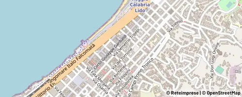 Mappa Reggio di Calabria