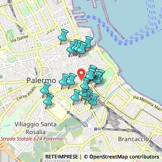 Mappa Via Trieste, 90133 Palermo PA, Italia (0.689)