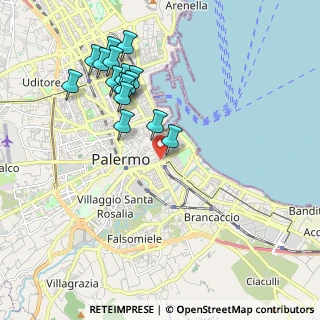 Mappa Via Trieste, 90133 Palermo PA, Italia (2.25)