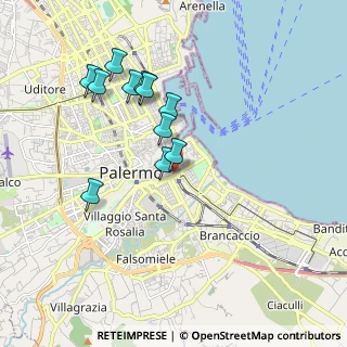 Mappa Via Trieste, 90133 Palermo PA, Italia (1.91)
