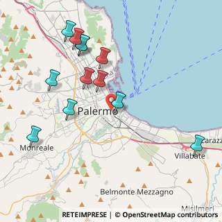 Mappa Via Trieste, 90133 Palermo PA, Italia (4.91417)