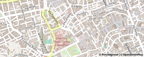 Mappa Palermo