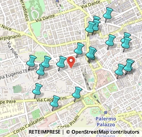 Mappa Via Brancato Francesco, 90138 Palermo PA, Italia (0.598)