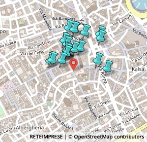 Mappa Via Giuseppe D'Alessi, 90134 Palermo PA, Italia (0.1755)