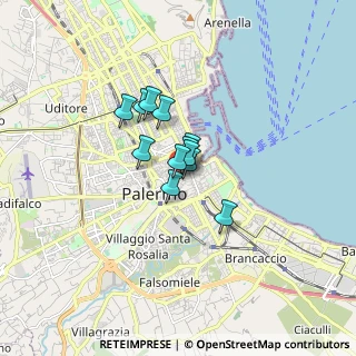 Mappa Corso Vittorio Emanuele, 90100 Palermo PA, Italia (0.9775)