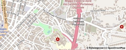 Mappa Reggio di Calabria