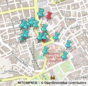 Mappa Corso A. Amedeo, 90134 Palermo PA, Italia (0.225)