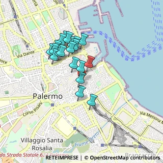 Mappa Discesa dei Giudici, 90133 Palermo PA, Italia (0.8275)