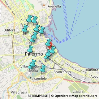 Mappa Via Sant 'Euno, 90133 Palermo PA, Italia (2.03063)