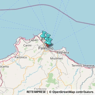 Mappa Via Sant 'Euno, 90133 Palermo PA, Italia (46.60125)