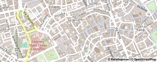 Mappa Palerme