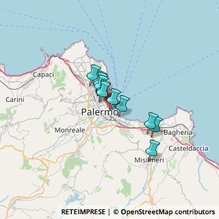 Mappa Piazzetta dei Bianchi, 90133 Palermo PA, Italia (4.58636)