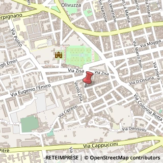 Mappa Via F. D. Guerrazzi, 63/B, 90135 Palermo, Palermo (Sicilia)