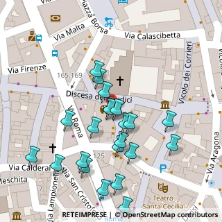 Mappa Via Grande Lattarini, 90133 Palermo PA, Italia (0.05652)