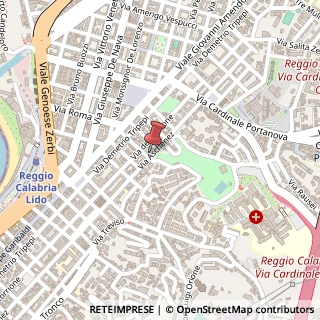 Mappa Via Rosselli, 8, 89124 Reggio di Calabria, Reggio di Calabria (Calabria)