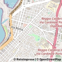 지도 Reggio di Calabria
