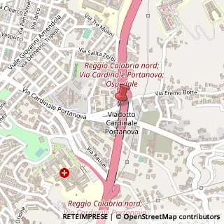 Mappa Via Nino Bixio, 25, 89124 Reggio di Calabria, Reggio di Calabria (Calabria)