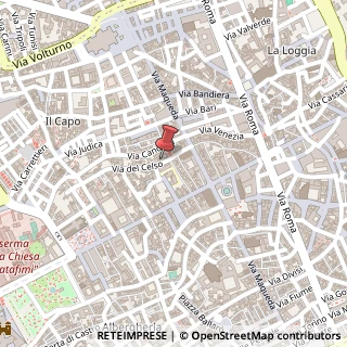 Mappa Via del Celso, 90134 Palermo, Palermo (Sicilia)