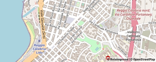 Mappa Reggio Calabria