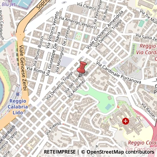 Mappa Via del Torrione, 55, 89123 Reggio di Calabria, Reggio di Calabria (Calabria)