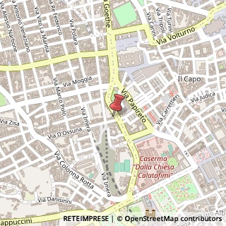 Mappa Corso Amedeo Alberto,  90, 90138 Palermo, Palermo (Sicilia)